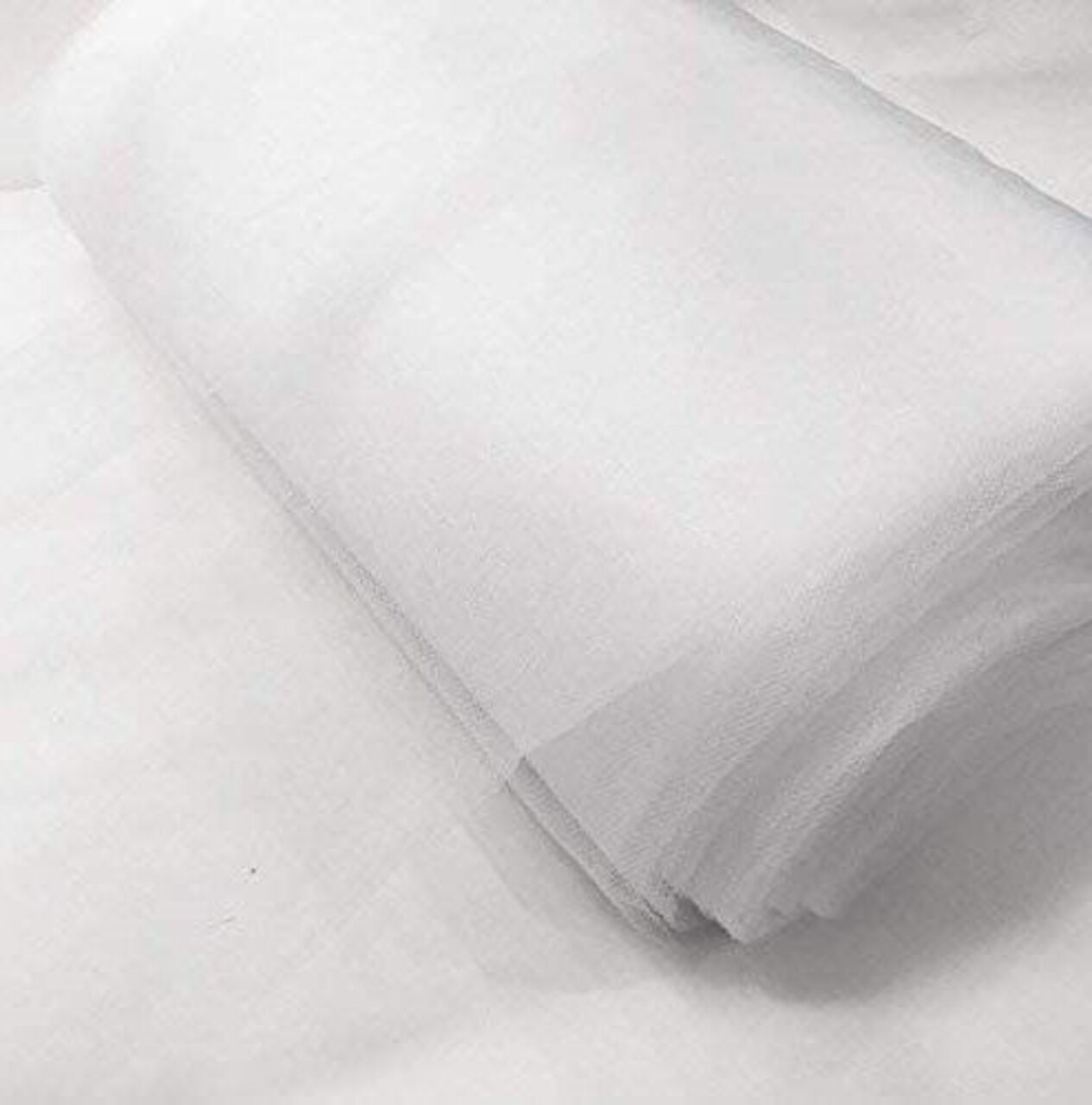 50 Yard Fine Diamond Mesh Tulle Fabric Bolt For Wedding Draping Backdrops DIY Crafts 108 inch Width